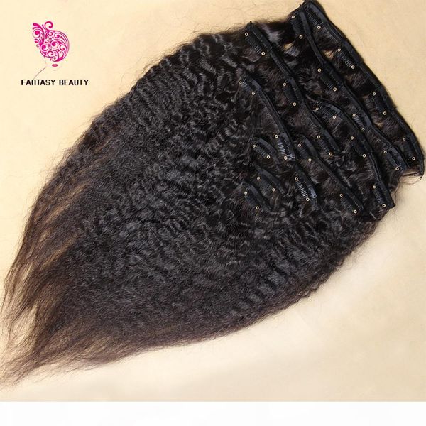 kinky straight clip in human hair extensions italian coarse yaki human hair brazilian virgin hair clip in extension, Black
kinky straight clip in human hair extensions italian coarse yaki human hair brazilian virgin hair clip in extension, Black
