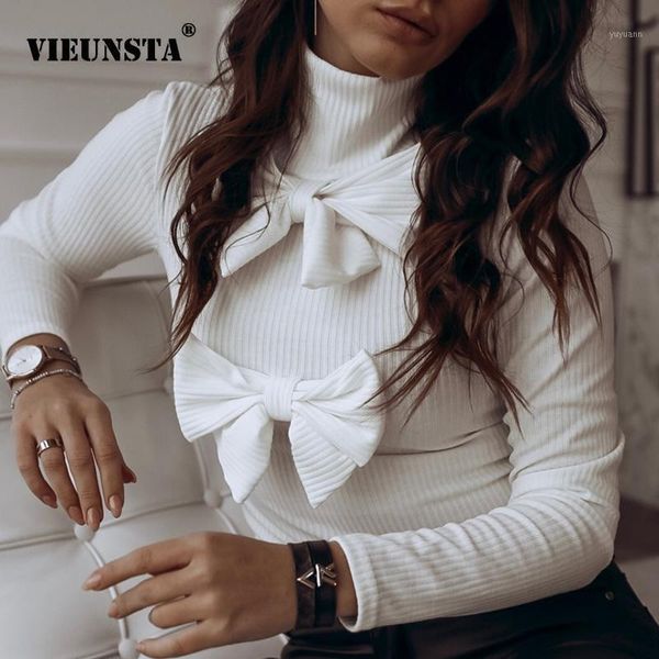 2020 spring turtleneck bow knitted sweater women fashion long sleeve slim fit pullover autumn solid streetwear sweater pull1, White;black
2020 spring turtleneck bow knitted sweater women fashion long sleeve slim fit pullover autumn solid streetwear sweater pull1, White;black
