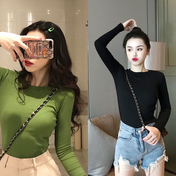 bottoming 2019 foreign style net red long sleeve t-shirt women's ins super fire coat t-shirt spring and autumn versatile design sens, White
bottoming 2019 foreign style net red long sleeve t-shirt women's ins super fire coat t-shirt spring and autumn versatile design sens, White