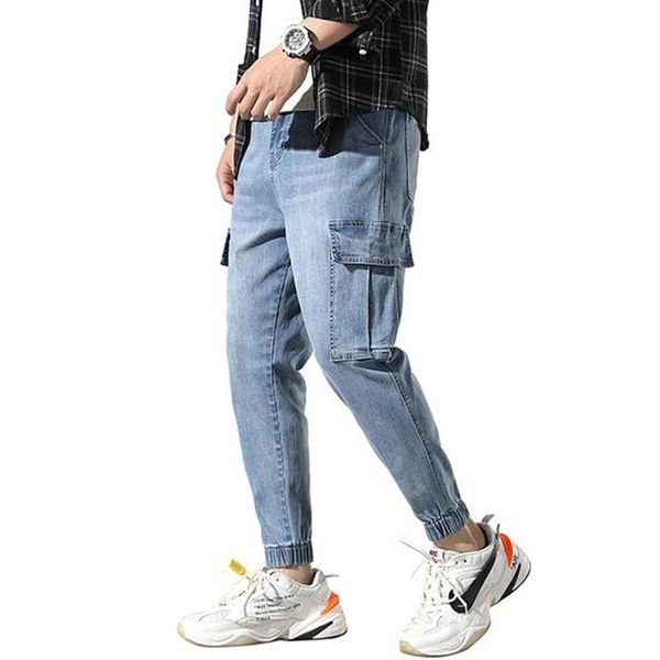2020 high streets harlan jeans stretch denim embroidered with letters blue jeans large size for young people
2020 high streets harlan jeans stretch denim embroidered with letters blue jeans large size for young people