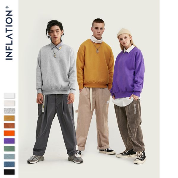 inf men's clothing | 2019 autumn oversize thickening plus velvet candy color solid color loose off shoulder round neck sweater men, Black
inf men's clothing | 2019 autumn oversize thickening plus velvet candy color solid color loose off shoulder round neck sweater men, Black