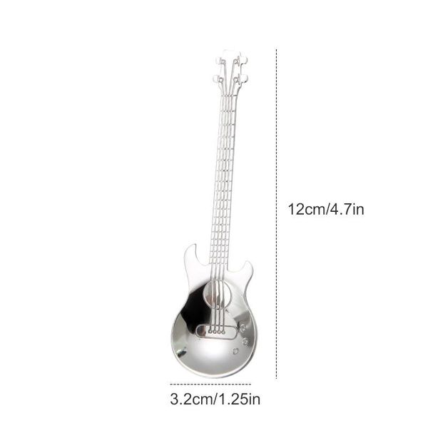 creative guitar dessert spoon stainless steel coffee spoon teaspoon kids gift home decorations art tableware h bbysmr
creative guitar dessert spoon stainless steel coffee spoon teaspoon kids gift home decorations art tableware h bbysmr