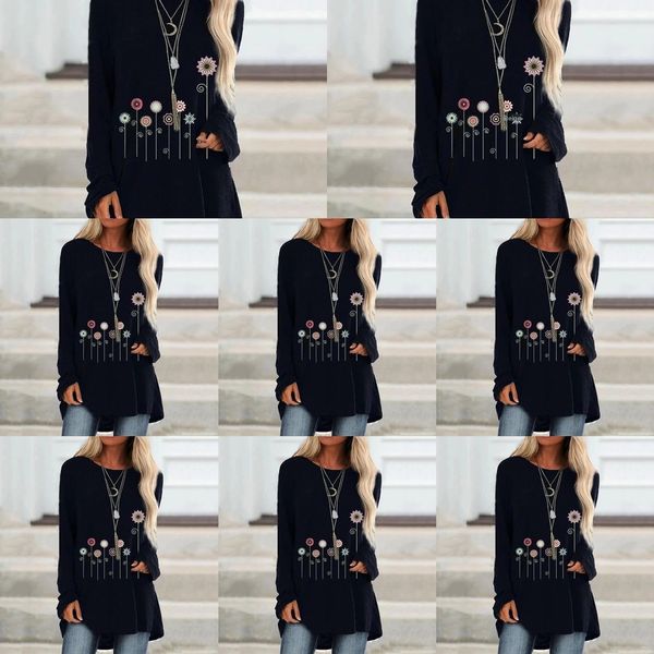 qzai women039;s round neck pullover long t-shirts stitching knotted leopard t-shirt women039;s sleeve
qzai women039;s round neck pullover long t-shirts stitching knotted leopard t-shirt women039;s sleeve