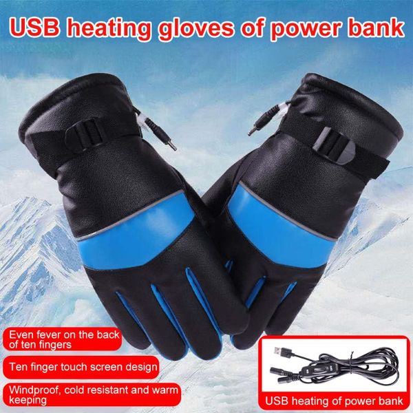 ski gloves 1pair men women skiing pu leather thermal soft fast heating winter warm hand warmer usb powered heated cycling windproof
ski gloves 1pair men women skiing pu leather thermal soft fast heating winter warm hand warmer usb powered heated cycling windproof