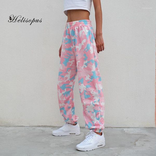 helisopus 2020 autumn women new pants pink camouflage print casual pants women high waist harem pockets cargo1, Black;white
helisopus 2020 autumn women new pants pink camouflage print casual pants women high waist harem pockets cargo1, Black;white