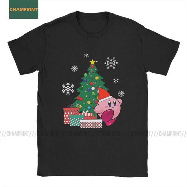 sport men t-shirts kirby around the christmas tree awesome cotton tees short sleeve game cute geek pink t shirts clothes plus size
sport men t-shirts kirby around the christmas tree awesome cotton tees short sleeve game cute geek pink t shirts clothes plus size