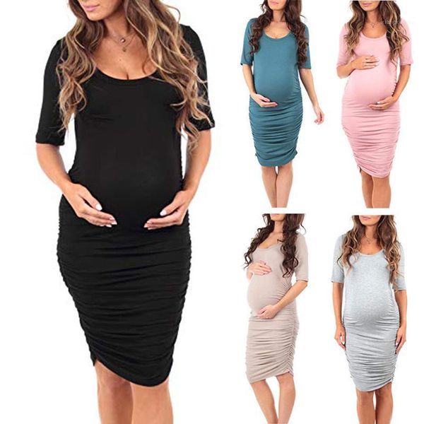 fashion pregnant dress maternity short sleeve dress solid skirt 2021 new summer maternity ropa de maternidad1, White
fashion pregnant dress maternity short sleeve dress solid skirt 2021 new summer maternity ropa de maternidad1, White
