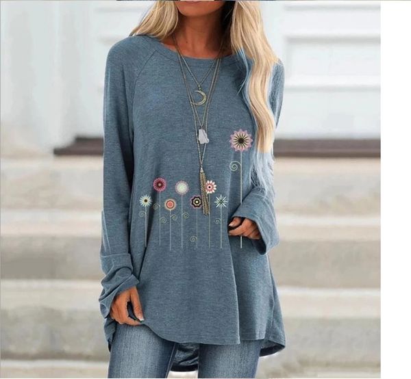 2021 new floral autumn printing releases tshirts women long sleeve t size s-5xl shirts women's clothes 7kdy, White
2021 new floral autumn printing releases tshirts women long sleeve t size s-5xl shirts women's clothes 7kdy, White