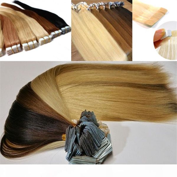 19 colors option 16" 18" 20" 22" 24" brazilian hair skin weft remy double sided pu tape in on human hair extensions, Black
19 colors option 16" 18" 20" 22" 24" brazilian hair skin weft remy double sided pu tape in on human hair extensions, Black