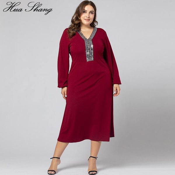 casual dresses plus size red dress women spring autumn sequined v neck long sleeve large tunic maxi, Black;gray
casual dresses plus size red dress women spring autumn sequined v neck long sleeve large tunic maxi, Black;gray
