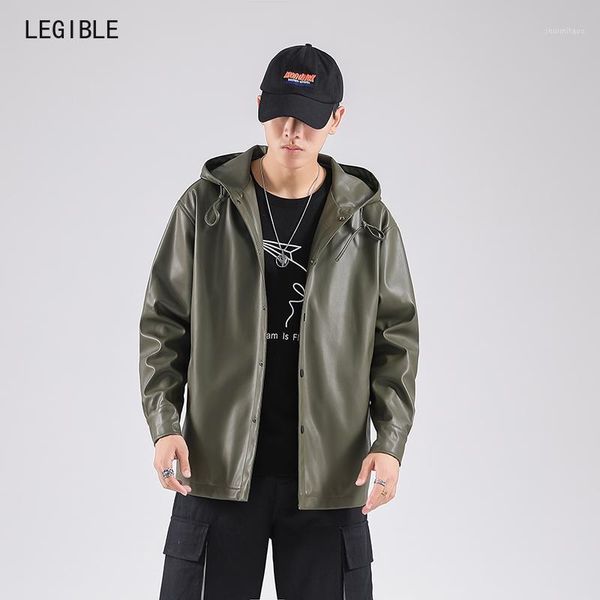 legible men's leather jackets autumn casual motorcycle pu jacket hooded leather coats mens brand clothing1, Black
legible men's leather jackets autumn casual motorcycle pu jacket hooded leather coats mens brand clothing1, Black