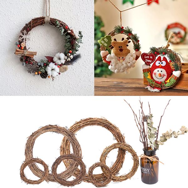 1pc natural 12-25cm party wedding wreaths decoration garland rattan diy christmas wreath crafts gift
1pc natural 12-25cm party wedding wreaths decoration garland rattan diy christmas wreath crafts gift