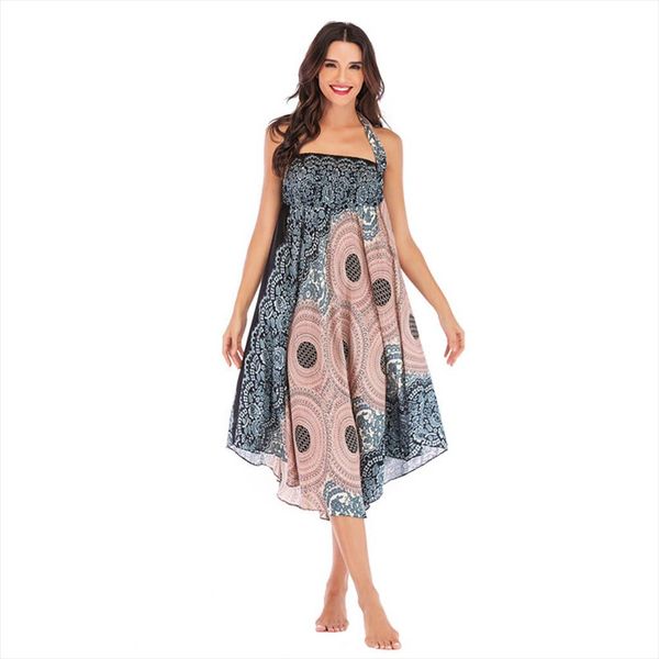 women skirt summer long hippie bohemian gypsy boho flowers elastic waist floral halter skirt casual 2020 f9, Black
women skirt summer long hippie bohemian gypsy boho flowers elastic waist floral halter skirt casual 2020 f9, Black