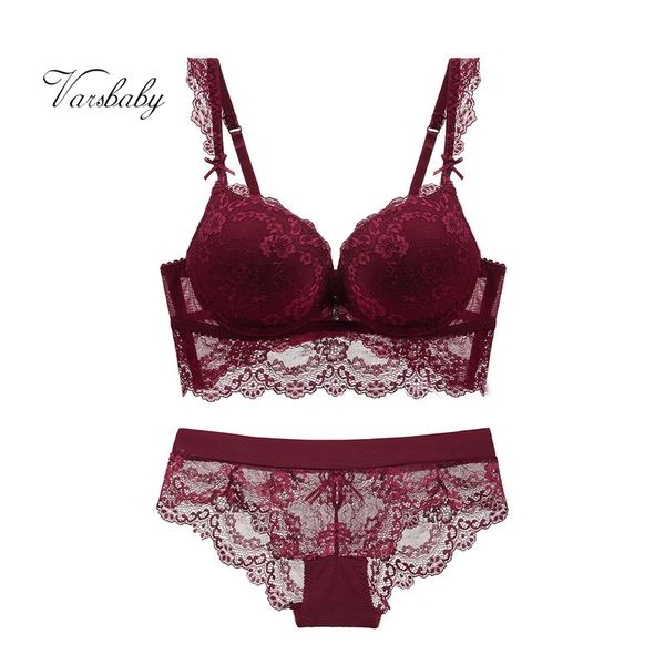 varsbaby women's floral lace push up fashion underwear underwire bra sets y200115, Red;black
varsbaby women's floral lace push up fashion underwear underwire bra sets y200115, Red;black