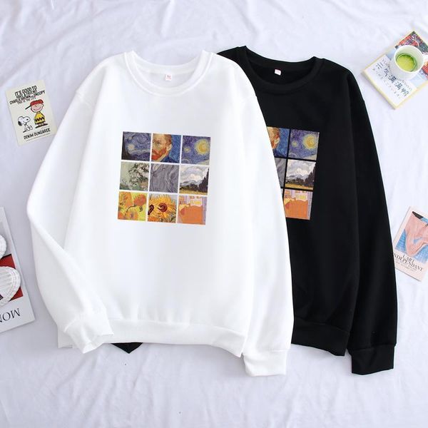 men van gogh print hoodies solid long sleeve casual sweatshirts moletom hip hop harajuku winter coat fleece clothes, Black
men van gogh print hoodies solid long sleeve casual sweatshirts moletom hip hop harajuku winter coat fleece clothes, Black