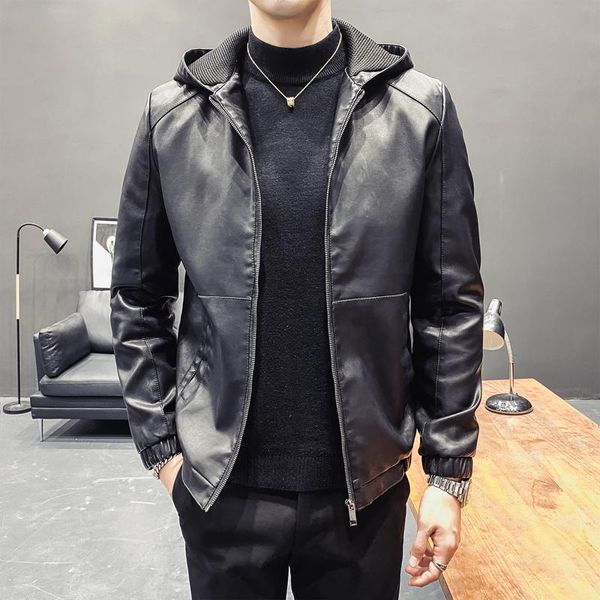 plus size 5xl-m black pu leather motorcycle jacket men clothes 2021 long sleeve solid slim fit casual hooded coats outwear sale
plus size 5xl-m black pu leather motorcycle jacket men clothes 2021 long sleeve solid slim fit casual hooded coats outwear sale