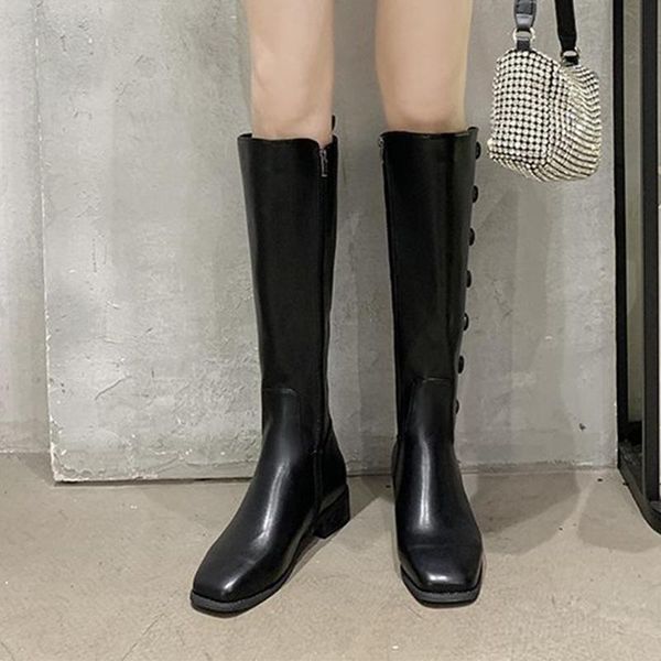 boots rimocy pu leather knee high women retro punk short plush long woman square toe heels zip button shoes mujer 2021, Black
boots rimocy pu leather knee high women retro punk short plush long woman square toe heels zip button shoes mujer 2021, Black
