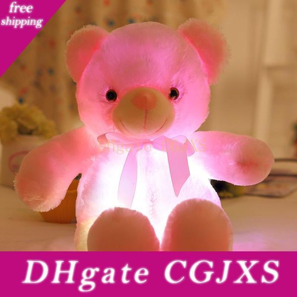 factoryrhpp30cm 50cm colorful glowing luminous plush kawaii light up led teddy bear stuffed animals doll kids christmas toys
factoryrhpp30cm 50cm colorful glowing luminous plush kawaii light up led teddy bear stuffed animals doll kids christmas toys