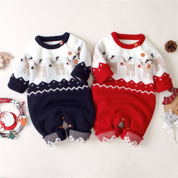 christmas baby clothes autumn winter knitted baby romper deer newborn baby boy romper infant jumpsuit cotton toddler girl romper 201127, Blue
christmas baby clothes autumn winter knitted baby romper deer newborn baby boy romper infant jumpsuit cotton toddler girl romper 201127, Blue