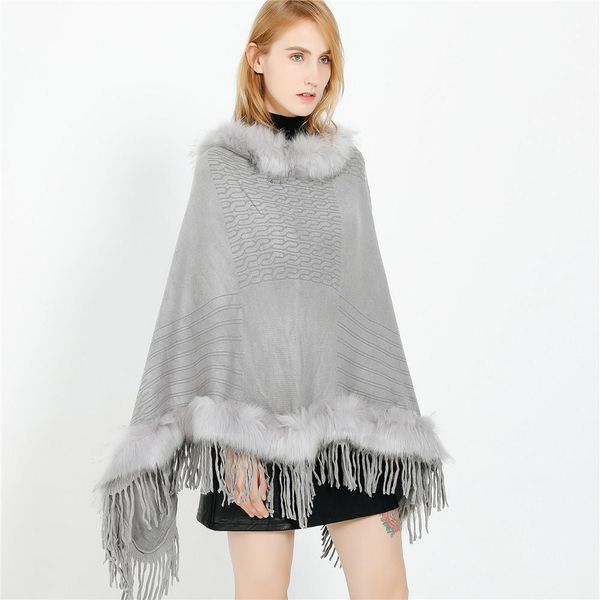 autumn and winter fashion solid color pullover collar large hem tassel imitation cashmere shawl scarf, Blue;gray
autumn and winter fashion solid color pullover collar large hem tassel imitation cashmere shawl scarf, Blue;gray