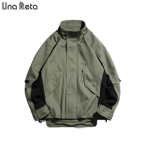 una reta men jacket new casual harajuku patchwork tracksuit coat overalls men's clothing streetwear zipper jacket men1, Black;brown
una reta men jacket new casual harajuku patchwork tracksuit coat overalls men's clothing streetwear zipper jacket men1, Black;brown