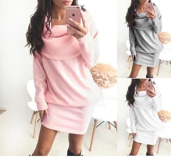 casual dresses autumn and winter fashion -selling dress reverse collar long sleeve knee-length pink, Black;gray
casual dresses autumn and winter fashion -selling dress reverse collar long sleeve knee-length pink, Black;gray