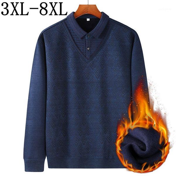 size 8xl 7xl 6xl new winter thick warm fleece christmas sweater men loose jumpers male plus velvet pullovers sweaters1, White;black
size 8xl 7xl 6xl new winter thick warm fleece christmas sweater men loose jumpers male plus velvet pullovers sweaters1, White;black