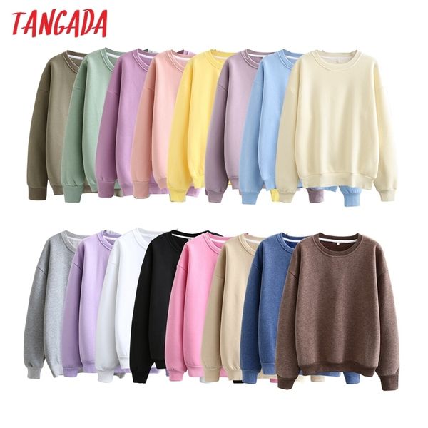 tangada women 100 cotton oversize couple fleece sweatshirts 16 colors autumn winter thick warm casual 6l20 201114, Black
tangada women 100 cotton oversize couple fleece sweatshirts 16 colors autumn winter thick warm casual 6l20 201114, Black