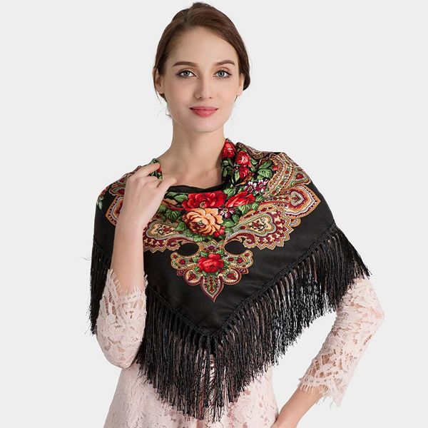 scarves russian shawl square babushka woman winter scarf head wraps female retro floral pattern tassel cotton hijabs, Blue;gray
scarves russian shawl square babushka woman winter scarf head wraps female retro floral pattern tassel cotton hijabs, Blue;gray