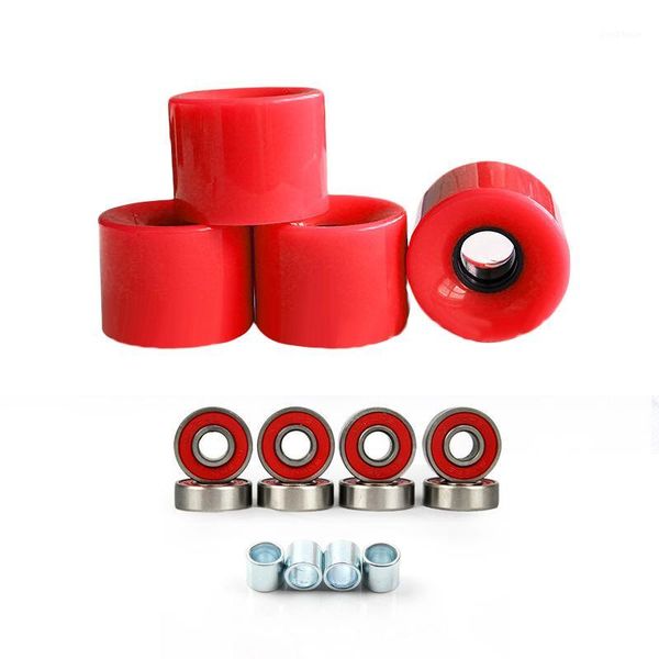 4pcs 78a hardnes skateboard pu wheels 60mmx45mm assorted fittings spacers for longboard replacement1
4pcs 78a hardnes skateboard pu wheels 60mmx45mm assorted fittings spacers for longboard replacement1