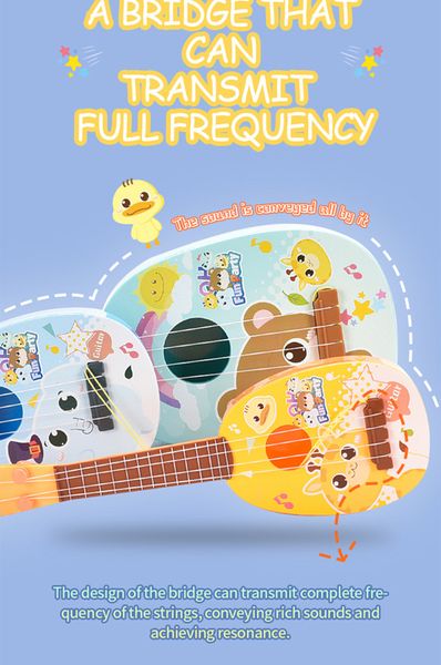 baby mini cartoon animal pattern guitar toy realistic playables musical instruments 4-string guitars toy
baby mini cartoon animal pattern guitar toy realistic playables musical instruments 4-string guitars toy