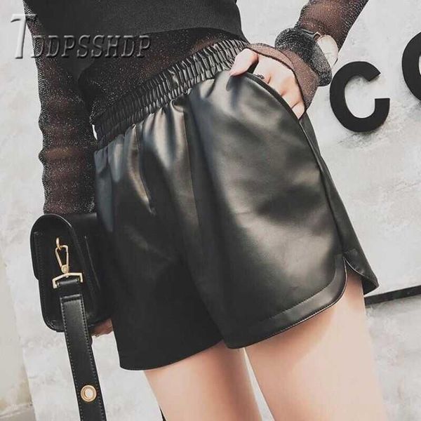 2020 spring summer high waist pu leather women shorts plus size female shorts, White;black
2020 spring summer high waist pu leather women shorts plus size female shorts, White;black
