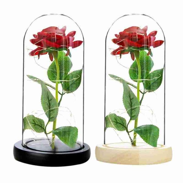 creative valentine's day eternal rose flower led light glass cover creative gift decor home decoration
creative valentine's day eternal rose flower led light glass cover creative gift decor home decoration