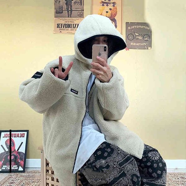 women's hoodies & sweatshirts korean xiaozhongchao covernat autumn winter couple wear lamb wool hooded zipper jacket on both sides m1fw, Black
women's hoodies & sweatshirts korean xiaozhongchao covernat autumn winter couple wear lamb wool hooded zipper jacket on both sides m1fw, Black