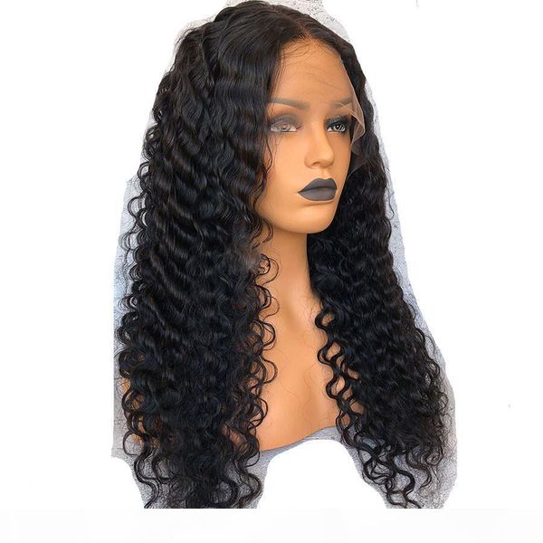 360 lace frontal wig pre-plucked natural hairline lace front human hair wigs for black women deep curly wig with baby hair black color 12&qu, Black;brown
360 lace frontal wig pre-plucked natural hairline lace front human hair wigs for black women deep curly wig with baby hair black color 12&qu, Black;brown