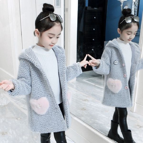 new children coat winter girls' coats big children's jacket for girls ferret velvet hooded jacket thickened love kids coat 3-12y l, Blue;gray
new children coat winter girls' coats big children's jacket for girls ferret velvet hooded jacket thickened love kids coat 3-12y l, Blue;gray