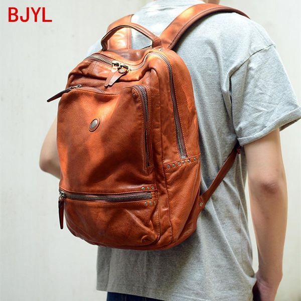 backpack genuine leather men's shoulder bag lapmen large capacity travel backpacks fashion trend manual bags1
backpack genuine leather men's shoulder bag lapmen large capacity travel backpacks fashion trend manual bags1