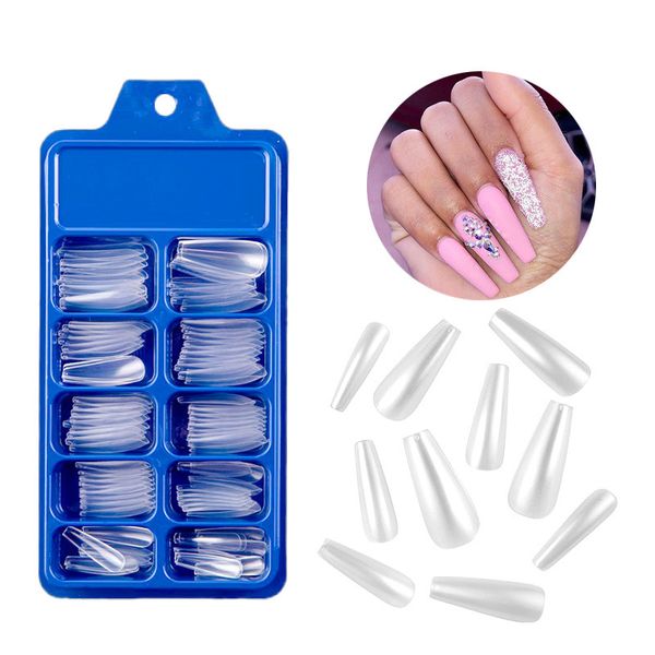 100pcs designer long ballerina false nails 27 colors nail art clear coffin nails tips abs full cover pointed fasle nails manicure charms, Red;gold
100pcs designer long ballerina false nails 27 colors nail art clear coffin nails tips abs full cover pointed fasle nails manicure charms, Red;gold