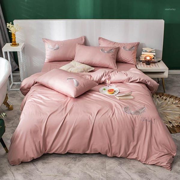 papa&mima feather embroidery egyptian cotton linens twin king size bedding duvet cover set flat fitted sheet1
papa&mima feather embroidery egyptian cotton linens twin king size bedding duvet cover set flat fitted sheet1