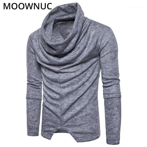 men's sweaters turtleneck pullover men fashion solid smart casual male autumn slim bottoming shirt homme modish moownuc mwc1, White;black