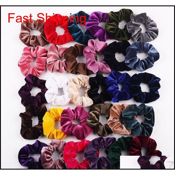 30 pcs/lot 10cm velvet hair scrunchies wholesale elastic hair band girls ponytail holder women head wear 30 col qylutj bde_home, Pink
30 pcs/lot 10cm velvet hair scrunchies wholesale elastic hair band girls ponytail holder women head wear 30 col qylutj bde_home, Pink