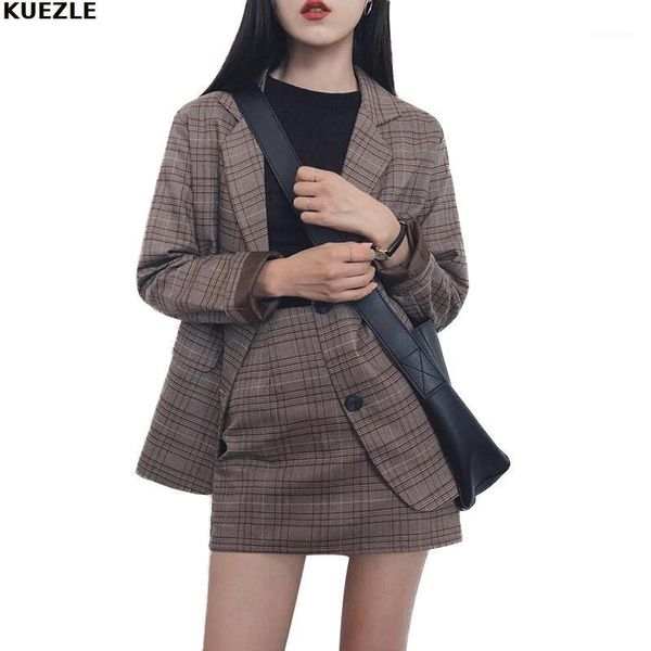 two piece dress +skirt 2021 retro plaid blazer set single-breasted jacket pencil skirt 2 pieces suit female office ladies suit1, White
two piece dress +skirt 2021 retro plaid blazer set single-breasted jacket pencil skirt 2 pieces suit female office ladies suit1, White