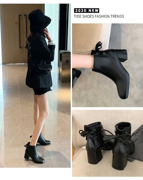 plus size martin boots women 2020 autumn and winter new women's leather boots european and american short boots, Black
plus size martin boots women 2020 autumn and winter new women's leather boots european and american short boots, Black