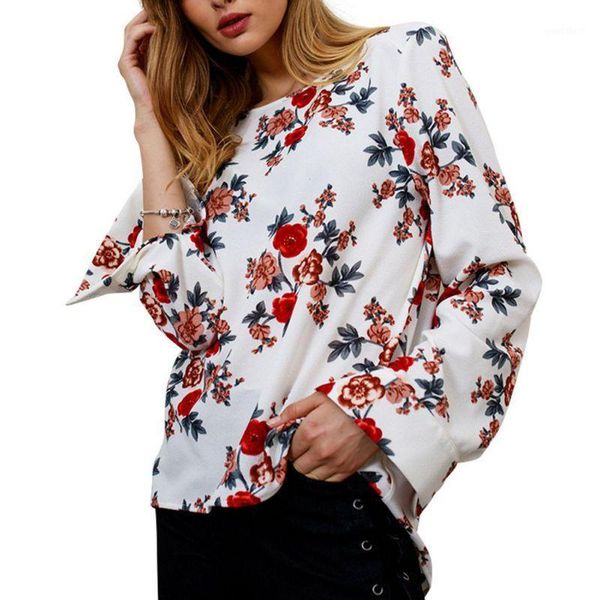 spring autumn floral print shirts elegant chiffon blouse blusas women and blouses rk1, White
spring autumn floral print shirts elegant chiffon blouse blusas women and blouses rk1, White