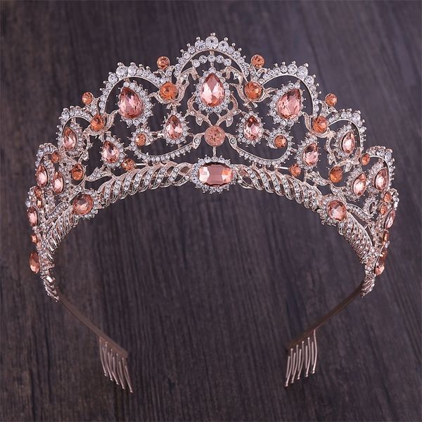 kmvexo rose gold champagne vintage baroque queen king hair jewelry crystal tiaras crowns comb headbands bridal rhinestone diadem y200409, Slivery;golden
kmvexo rose gold champagne vintage baroque queen king hair jewelry crystal tiaras crowns comb headbands bridal rhinestone diadem y200409, Slivery;golden