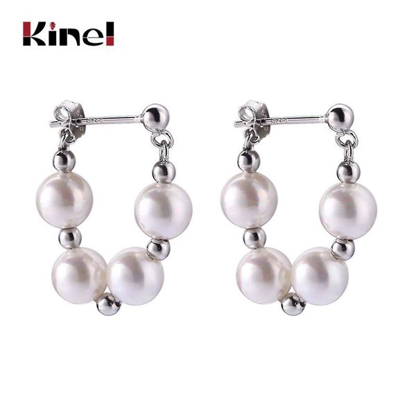 kinel 2020 new pearl earrings 925 sterling silver jewelry vintage style natural freshwater pearl stud earring for women gifts
kinel 2020 new pearl earrings 925 sterling silver jewelry vintage style natural freshwater pearl stud earring for women gifts