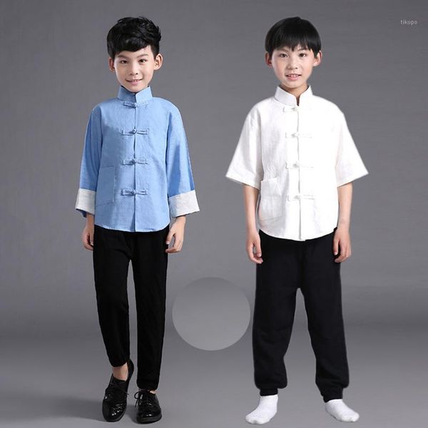 flax male children chinese ming costume shirt+pants boy chinese tunic suit kids tang costume suit clothes 181, Black;red
flax male children chinese ming costume shirt+pants boy chinese tunic suit kids tang costume suit clothes 181, Black;red