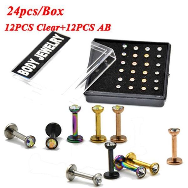 bog internally thread 16g surgical steel cz gem ear cartilage tragus helix piercing labret lip studs ring piercing body jewelry q jllwik, Silver
bog internally thread 16g surgical steel cz gem ear cartilage tragus helix piercing labret lip studs ring piercing body jewelry q jllwik, Silver