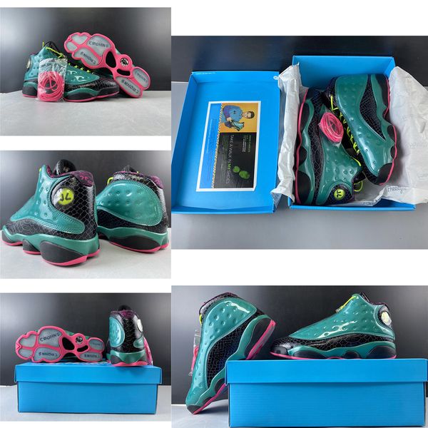 quality 13 high doernbecher green pink patent leather men basketball shoes trainers 13s db athletic sports sneakers with box, White;red
quality 13 high doernbecher green pink patent leather men basketball shoes trainers 13s db athletic sports sneakers with box, White;red