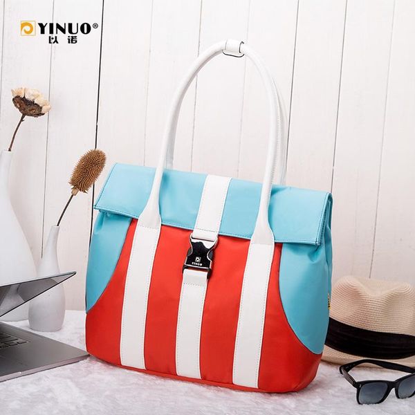 yinuo women fashion handbag striped lapbags female totes for lap13" waterproof flower series
yinuo women fashion handbag striped lapbags female totes for lap13" waterproof flower series